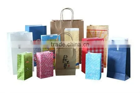 Automatic Roll Fed Square Bottom Paper Bag Machine