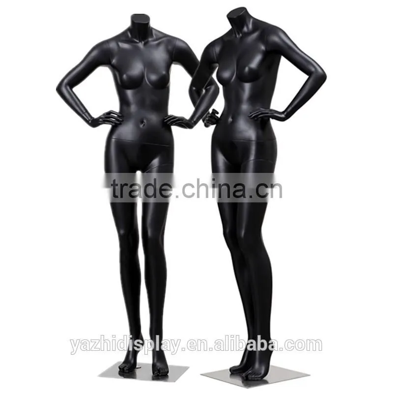Cheap fiberglass headless female mannequin