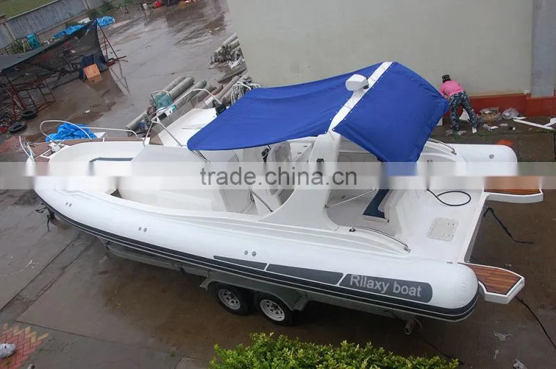 Rilaxy 32ft deep V cabin rib boat