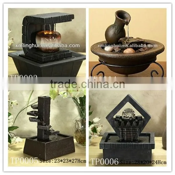 Mini Indoor Rotating Ball Water Fountain
