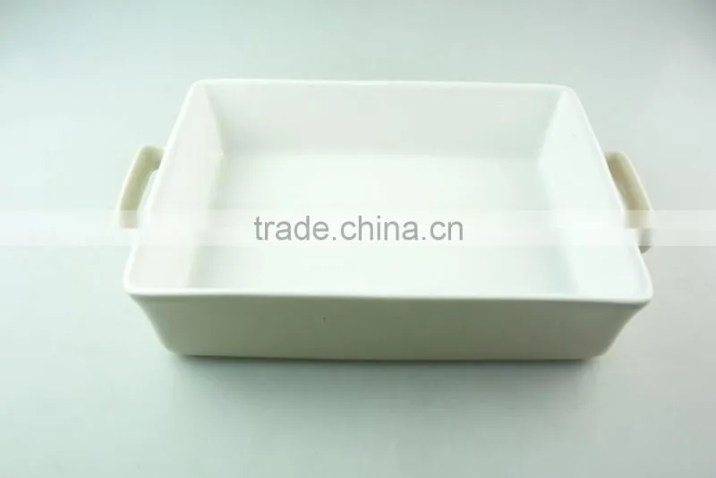 Wholesale cheap white ceramic dinner plate for daily use