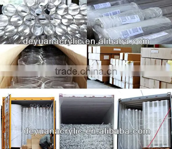 diffuse acrylic tube /transparent acrylic tube