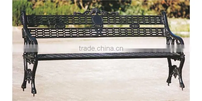 ductile iron decorative outdoor bench hot sale