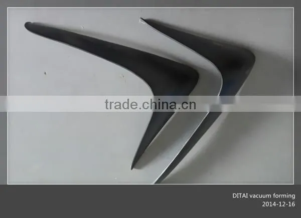 OEM design vacuum formed plastic display rack