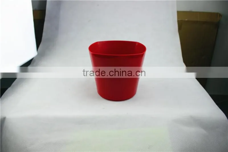 Home garden decorative cream elliptic type pots vases planters HP P02 15