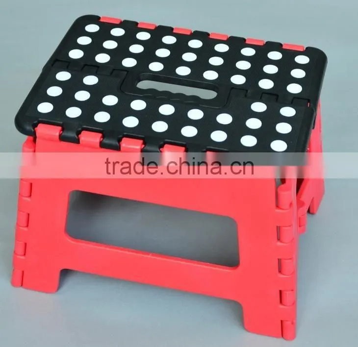 PP plastic easy stock foldable stool