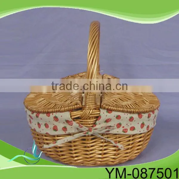 Empty Picnic Hamper Basket,Handmade Picnic Baskets