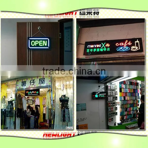 LED open sign board/outdoor led digital open sign board