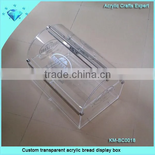 Custom large clear acrylic hemisphere