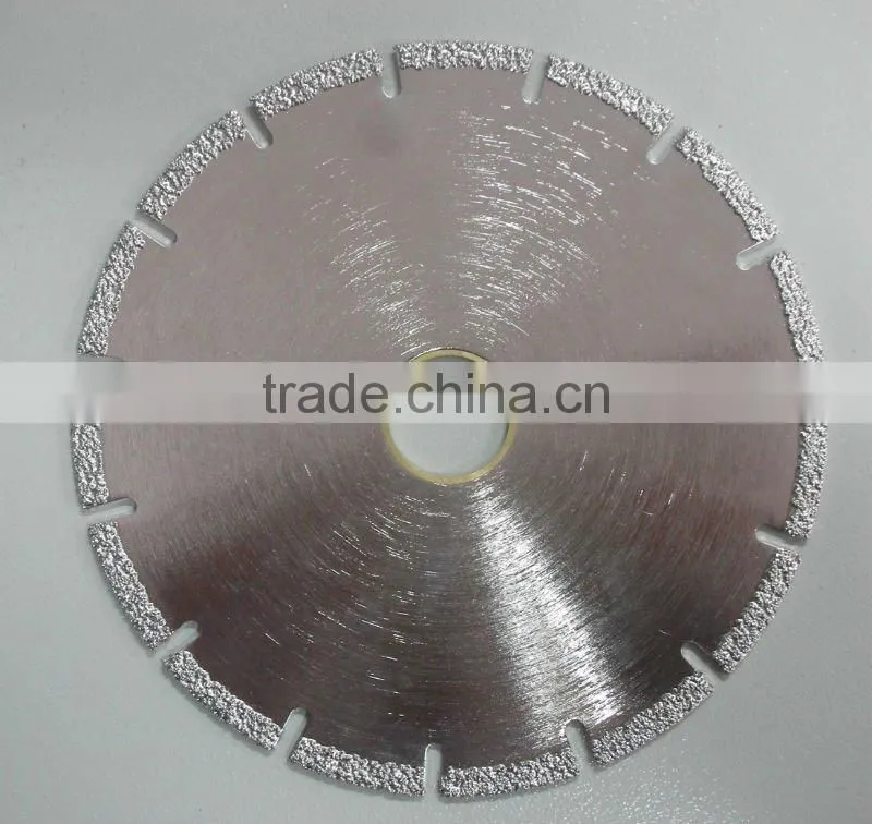 Brazed Diamond saw blades for cutting soapstones/ Diamond cutting disc for marble