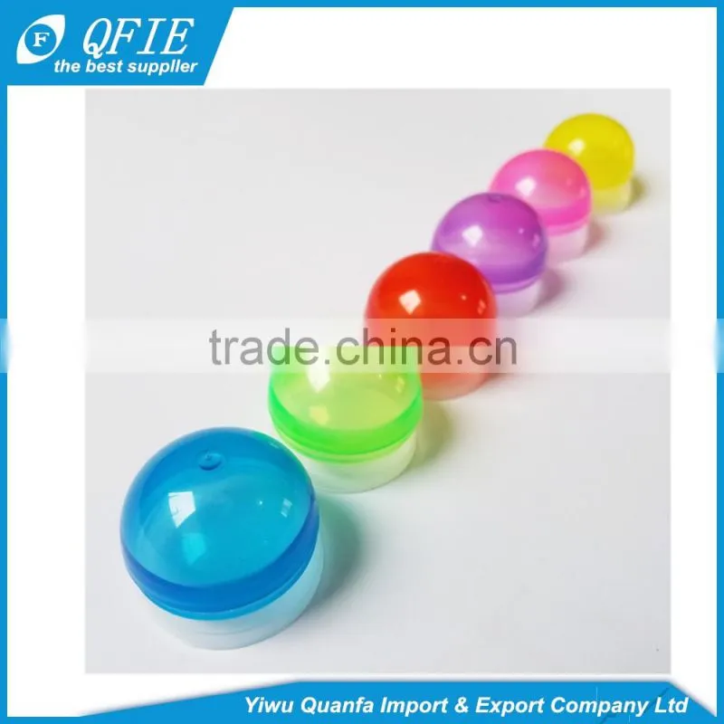 Promotion cute 2 inches hedgehog TPR light up stress puffer ball toy for capsule