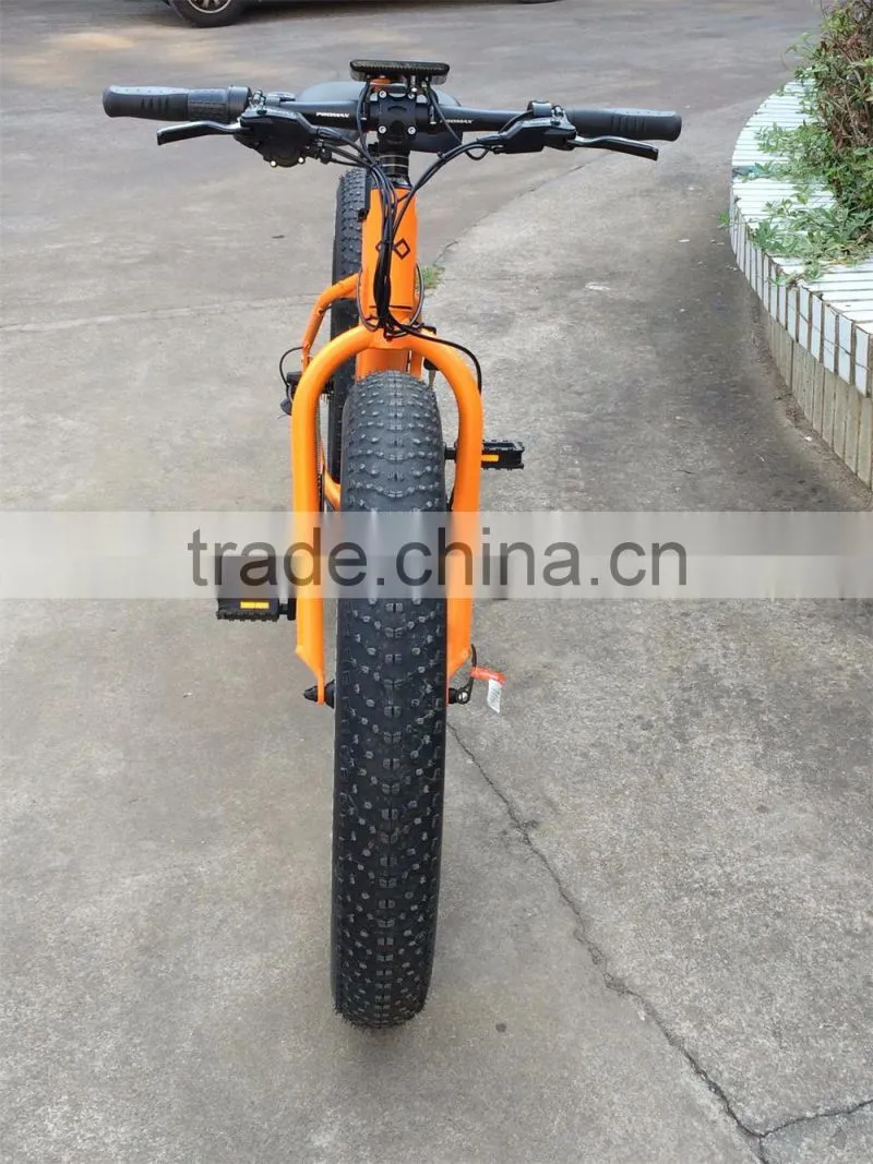 26inch fat tyre electric bike with hidden battery powered electric fat tyre bike 350W