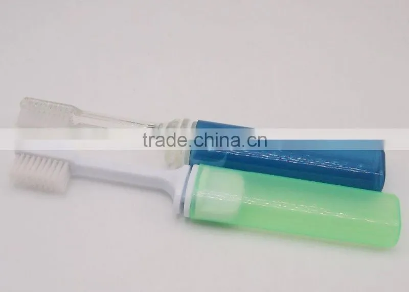 Floding Toothbrush design for adult with long handle