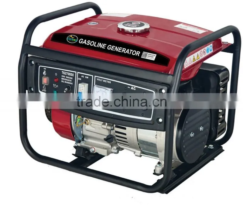 Protable gasoline 2KW 168F engine tiger generator