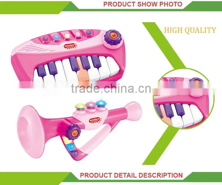 Hot selling plastic musical instrument toy mini piano for sale