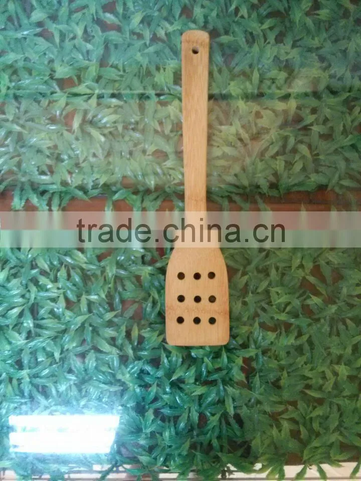 Wholesale bamboo spatulas turner for kitchen utensils