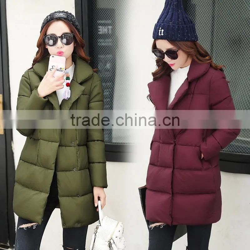 Ladys Winter Padded Jacket Wholesale Customized Qulited Jacket