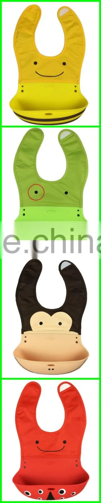 SHUOYANG Eco-friendly soft touch custom made silicone baby bib, baby bib silicone