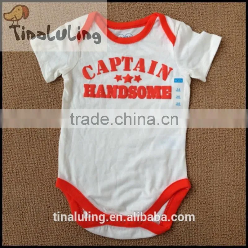 fashion infant baby white bodysuits,newborn baby romper