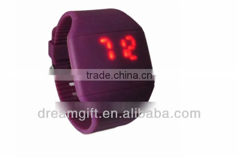 2013 super hot sale LED watch touch screen LED watch new style watch
