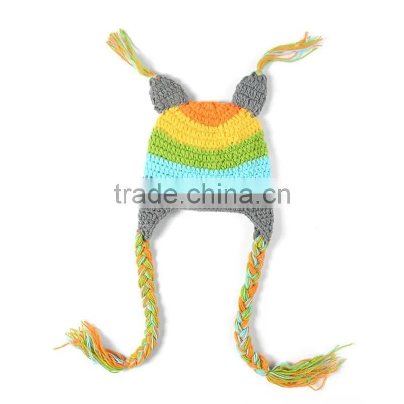 Baby Animal Owl Hat Pattern Photography Props animal photo props for newborns
