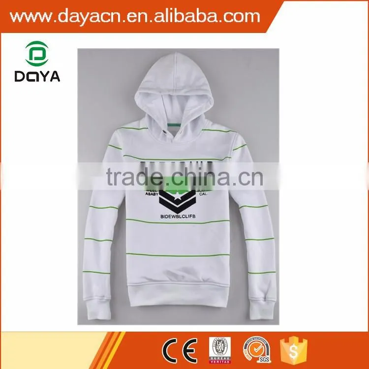 Customn hot sale sport men's CVC fleece hoody