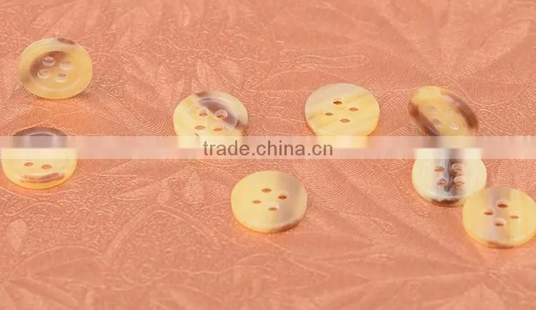 polyester 4 holes Shirt Button