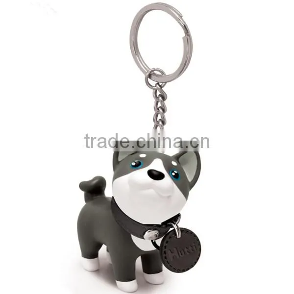 Christmas promotion gifts plastic car key ring