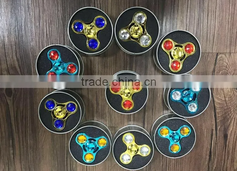 2017 NEW HOT Hand spinner professional hand spinner toys educational toys led flashing hand fidget spinner