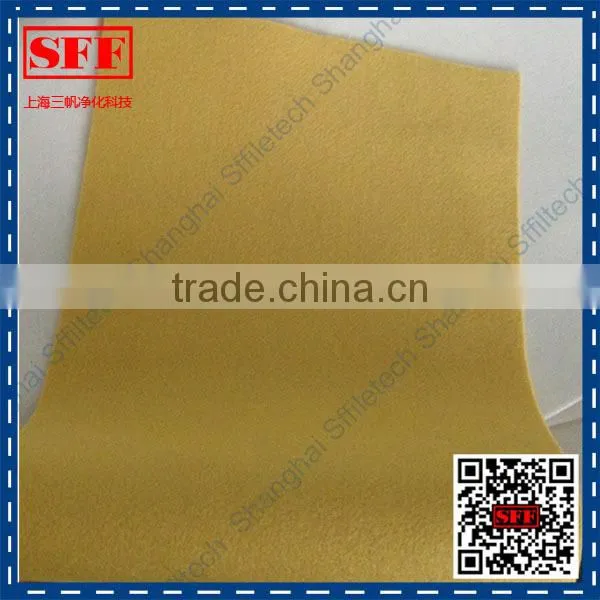 Cheap waterproof fabrics polyimide/P84 air filter media