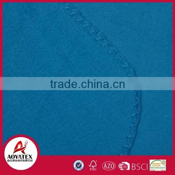 home textile 100% polyester full size wholesale custom embossed fleece blanket