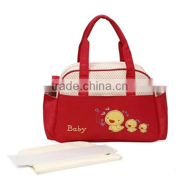 cartoon chicken pattern hanging stroller mother baby diaper yummy mummy bag