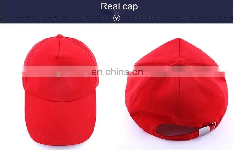 factory cheap full colors custom embroidered logo caps and hats