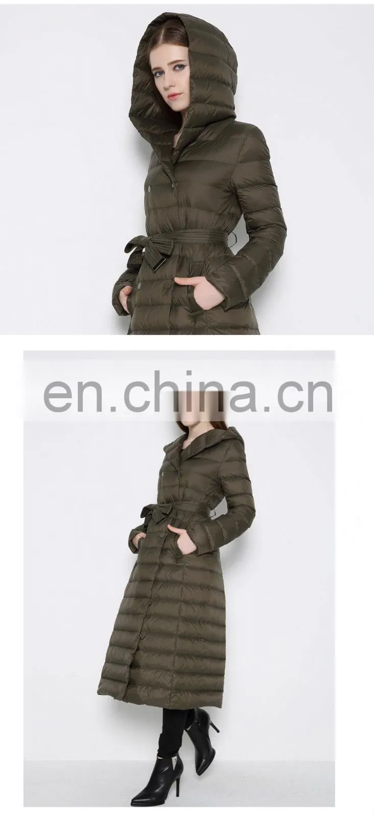 New Arrival Winter Wholesale Ladies Coats Fashion Clothes Coat Women Long
