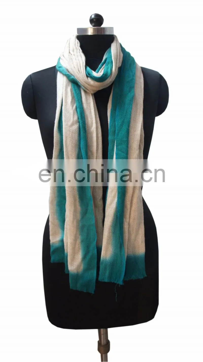Ombre Pashmina wool shawls 2017