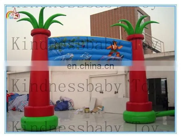 New design inflatable cartoon arch,inflatable arch gate,inflatable tree arch for sale