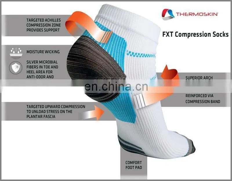THERMOSKIN FXT Compression Socks#YLW-07