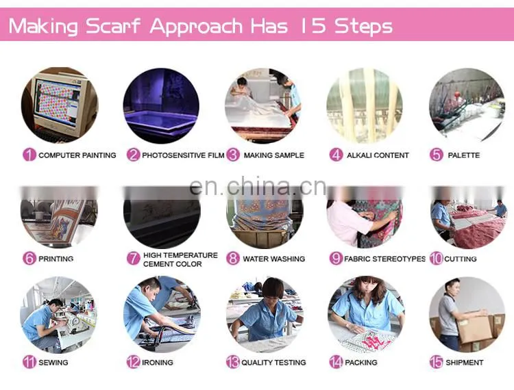 Kids cotton scarf cheap scarves