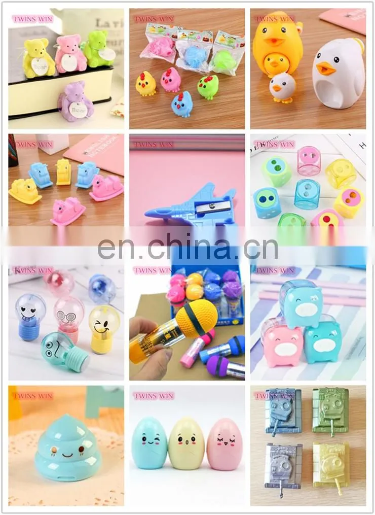Alibaba wholesale kawaii stationery cartoon mini car manual pencil sharpener for children novelty pencil sharpeners