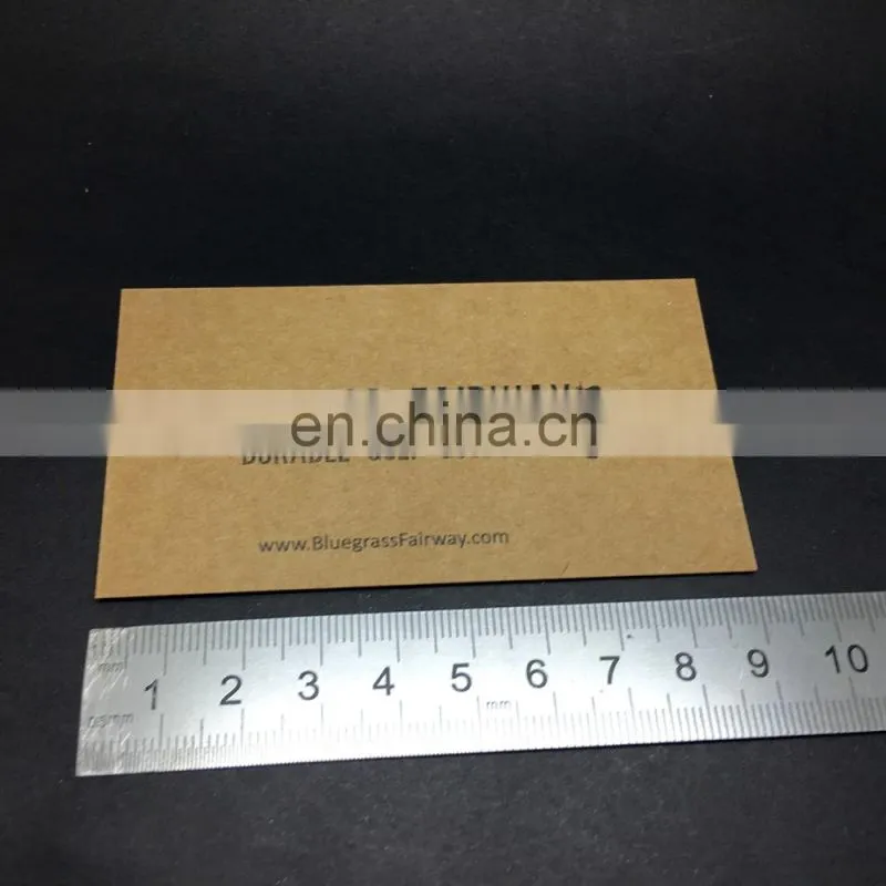 Custom personalized printed Kraft hang tags for clothing