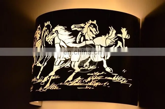 Fancy metal table lampshade with high quality