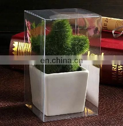 2015 custom clear pvc/pp folding box