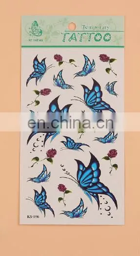 beauty new temporary Face / body Tatoo waterproof disposable body tattoo stickers