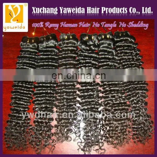 Beautiful mongolian deep wave hair extensions alibaba hair export quality products