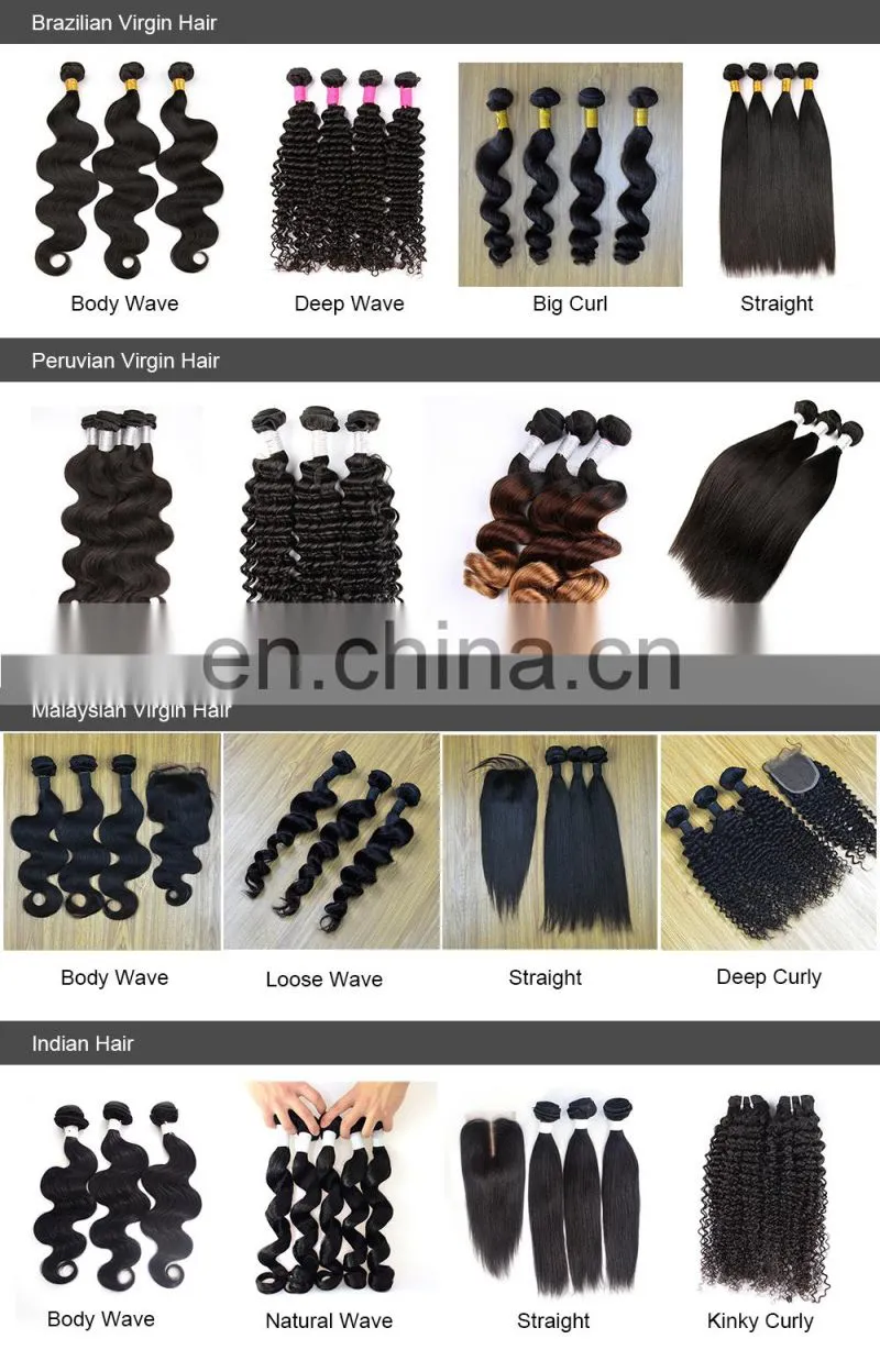 360 frontal lace closure with bundles natural remy extensions hair deep wave