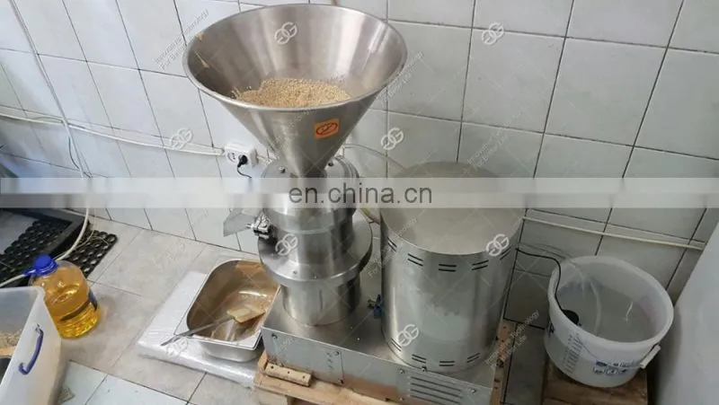 Commercial Mango Pineapple Jam Maker Pistachio Seseme Tahini Tamarind Paste Grinding Small Peanut Butter Making Machine
