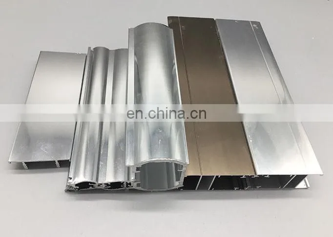 Polished Aluminium Profiles for Wardrobe