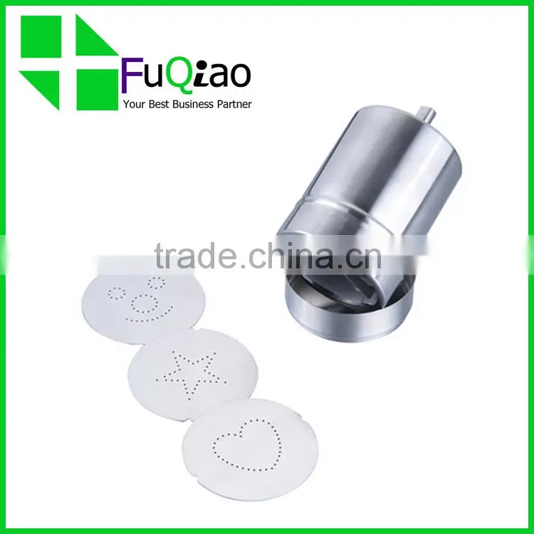 304 Stainless Steel Coffee Stencils Latte Art Cappuccino Template Decorating Tool
