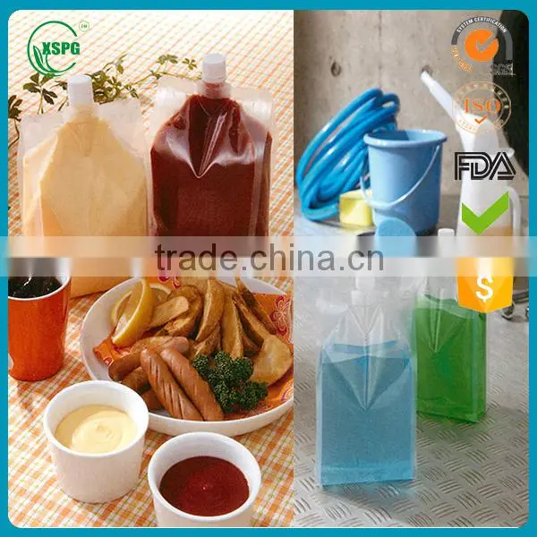 wine bag with spout tap cap bags