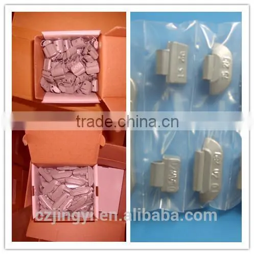 Fe adhesive wheel weight blue tape 10g+5g/(10g+5g)*4